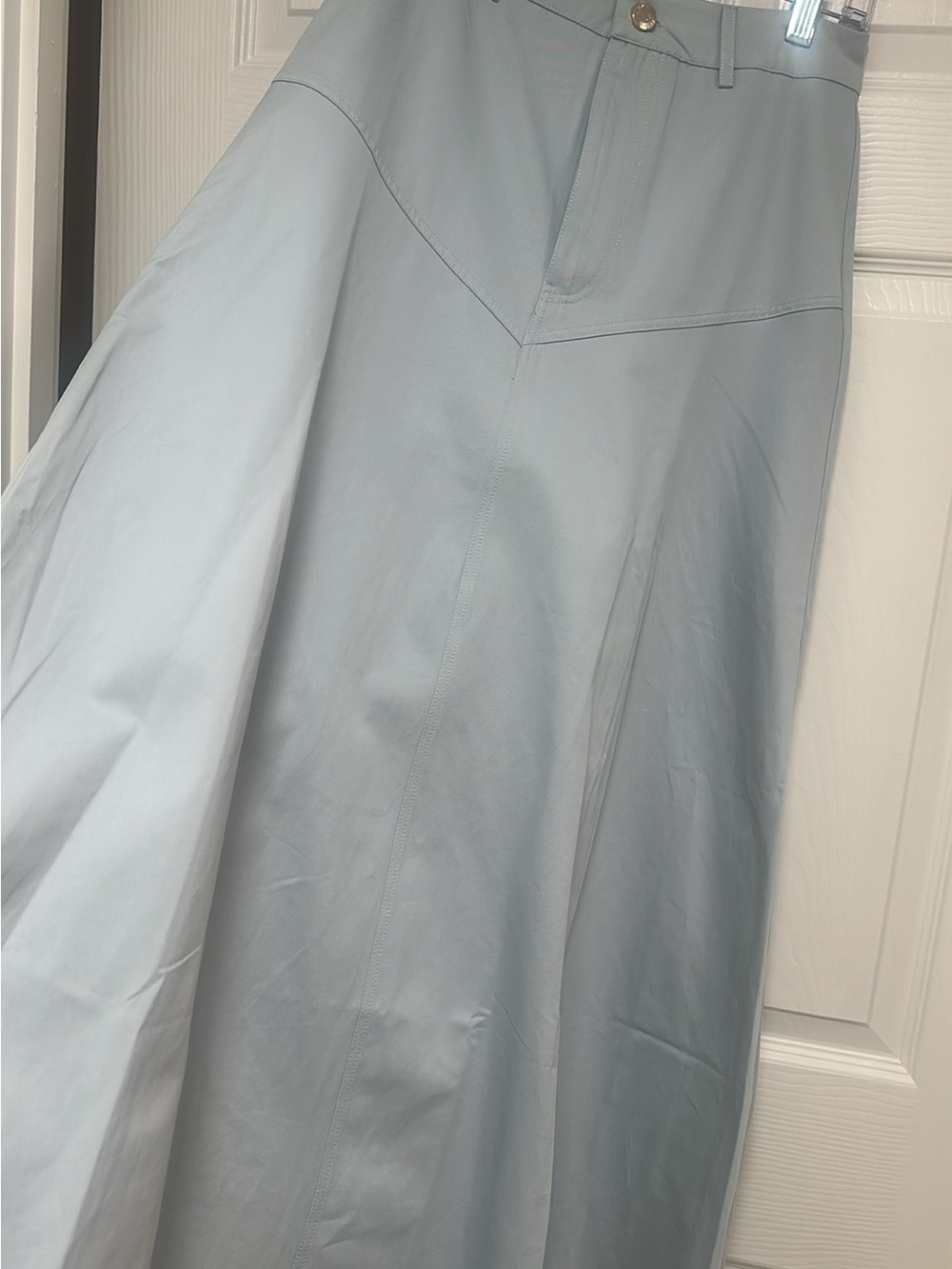 Aleeza Paris Women's Light Blue maxi skirt with pockets - XS - Picture 4 of 5